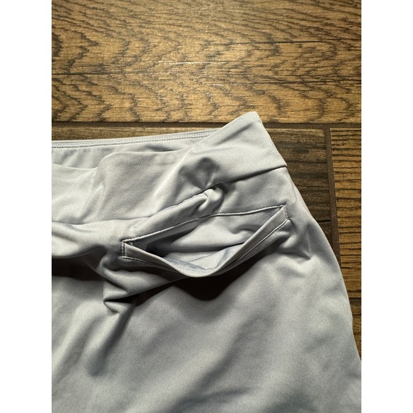 Nike Dri Fit Womens Athletic Skirt Gray Built in‎ Shorts Pockets Golf Tennis S - Picture 6 of 10